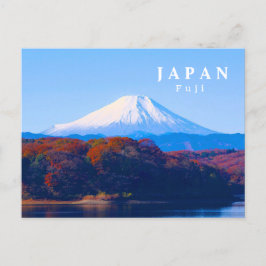 Cartão Postal Cartão-postal Fuji famoso do Japão