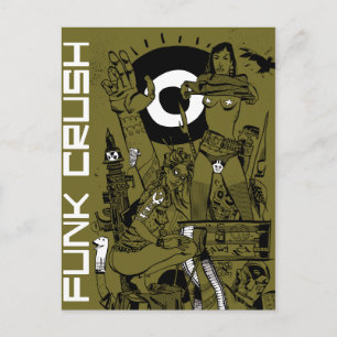 Cartão Postal Cartão-postal Funk Crush