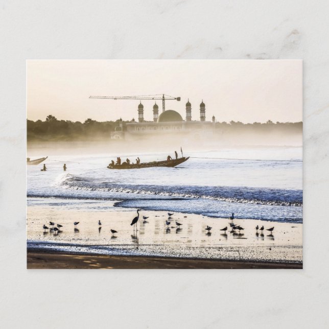 Cartão Postal Cartão-postal Gambia Sunrise (Frente)