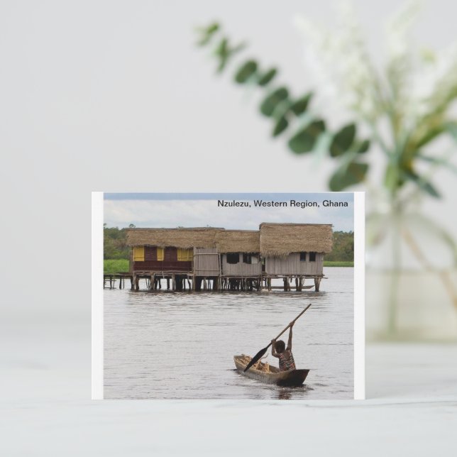 Cartão Postal Cartão-postal Gana (Em pé/Frente)