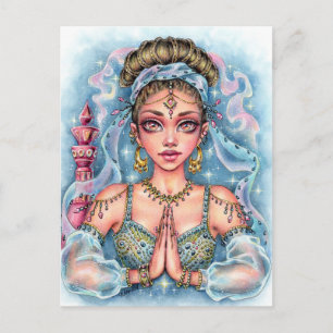 Cartão Postal Cartão-postal Genie