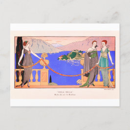 Cartão Postal Cartão-postal George Barbier Vintage
