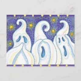 Cartão Postal Cartão-postal Ghost Halloween