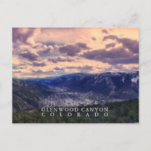 Cartão Postal Cartão-postal Glenwood Canyon