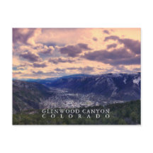 Cartão-postal Glenwood Canyon