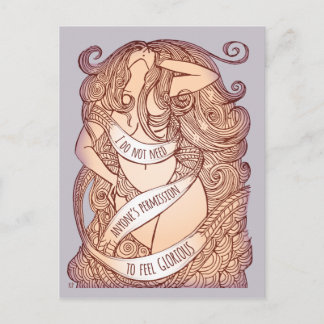 Cartão Postal Cartão-postal glorioso em Lilac