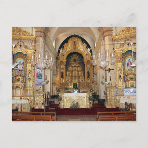 Cartão Postal Cartão-postal Goa, Índia, Igreja Calanguínea Al
