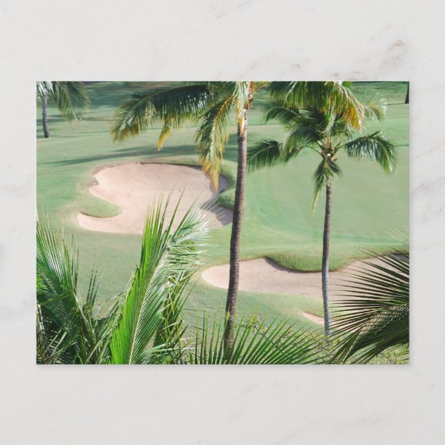 Cartão Postal Cartão-postal Golf (Frente)