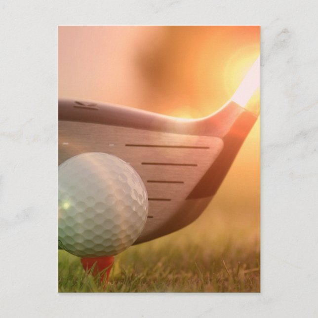 Cartão Postal Cartão-postal Golf Putter (Frente)