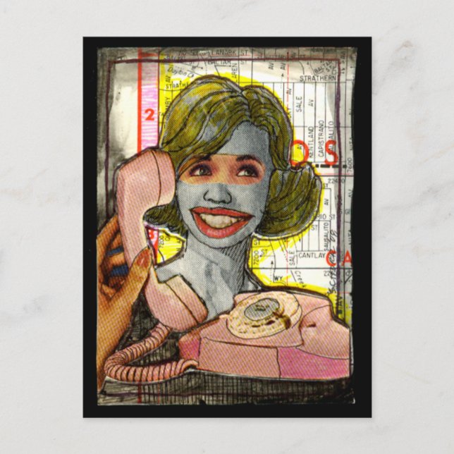 Cartão Postal Cartão-postal Gossip (Frente)