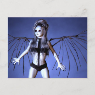 Cartão Postal Cartão-postal Gótico do Gritar Alma