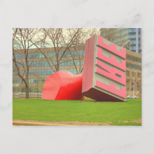 Cartão Postal Cartão-postal gratuito de Carimbo de Cleveland Ohi