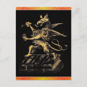 Cartão Postal Cartão-postal Griffin
