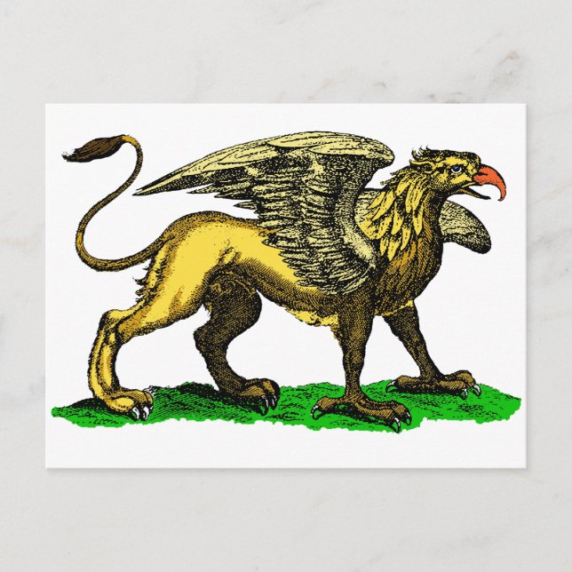 Cartão Postal Cartão-postal Griffin (Frente)