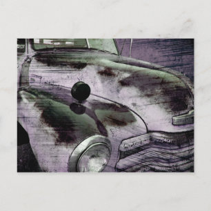 Cartão Postal Cartão-postal Grunge Vintage Chevy