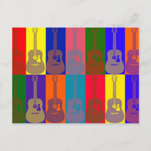 Cartão Postal Cartão-postal Guitar Heaven