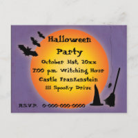 Cartão-postal Halloween