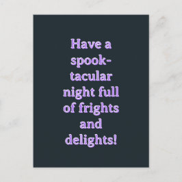 Cartão Postal Cartão-postal Halloween