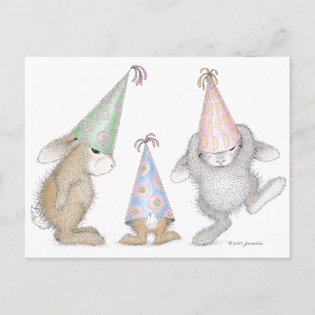 Cartão Postal Cartão-postal HappyHoppers® (Frente)