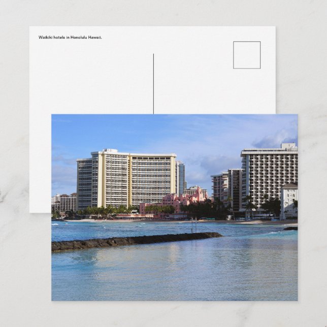 Cartão Postal Cartão-postal havaiano (Frente/Verso)