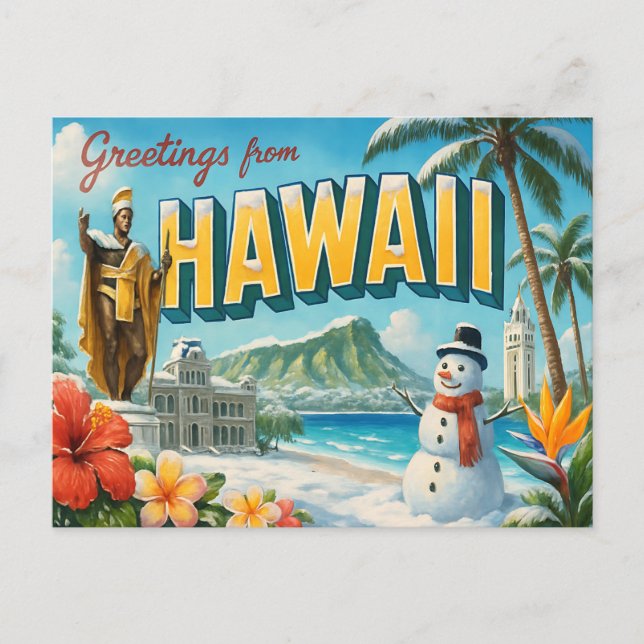 Cartão Postal Cartão-postal HAWAII (Frente)