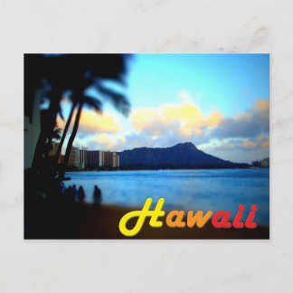 Cartão Postal Cartão-postal Hawaii-Oahu-Diamond