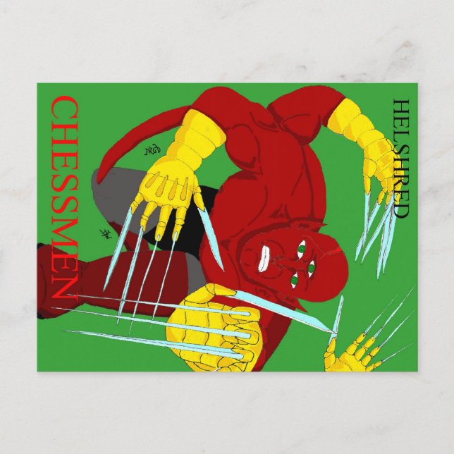 Cartão Postal Cartão-postal Helshred (Frente)