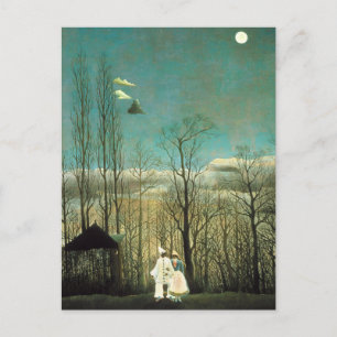 Cartão Postal Cartão-postal Henri Rousseau Carnaval da Noite
