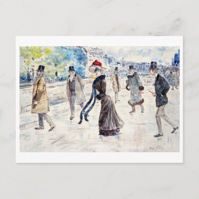 Cartão Postal Cartão-postal Henry Somm (Frente)