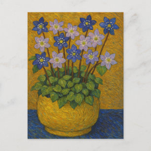 Cartão Postal Cartão-postal Hepatica