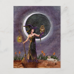 Cartão Postal Cartão-postal 'Hester and the Owl'