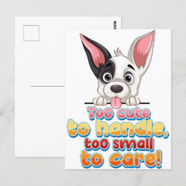 Cartão Postal Cartão-postal Hilarious Animal - Engraçado Pet Hum