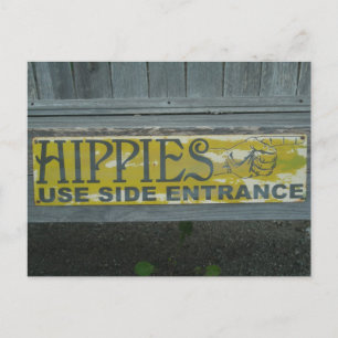 Cartão Postal Cartão-postal Hippies