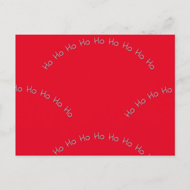 Cartão Postal Cartão-postal Hohoho (Frente)