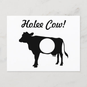 Cartão Postal Cartão-postal Holee Cow