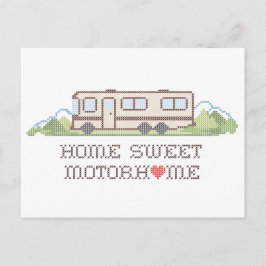 Cartão Postal Cartão-postal - Home Sweet Motor Home