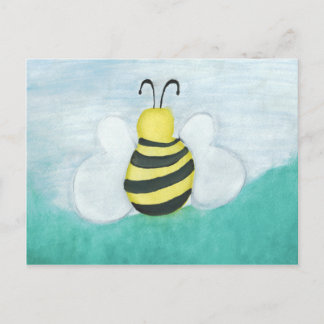Cartão Postal Cartão-postal Horizontal Honeybee