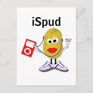Cartão Postal Cartão-postal humorístico 'iSpud'