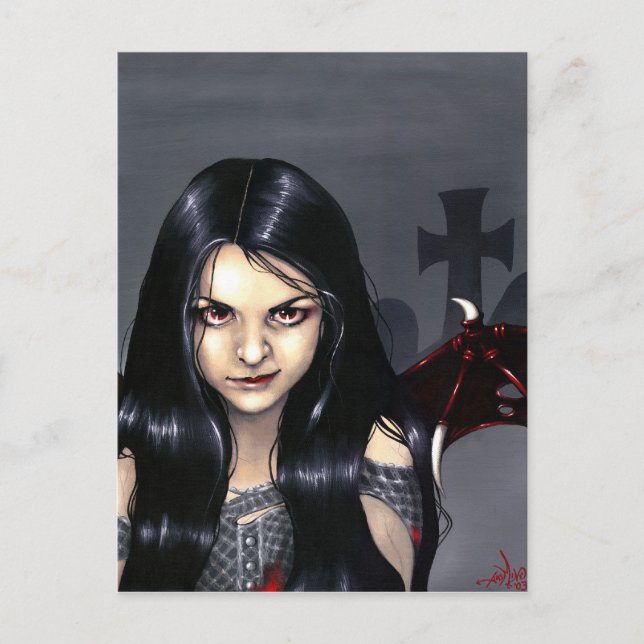 Cartão Postal Cartão-postal "Hunger Pains" (Frente)