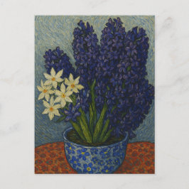 Cartão Postal Cartão-postal Hyacinth