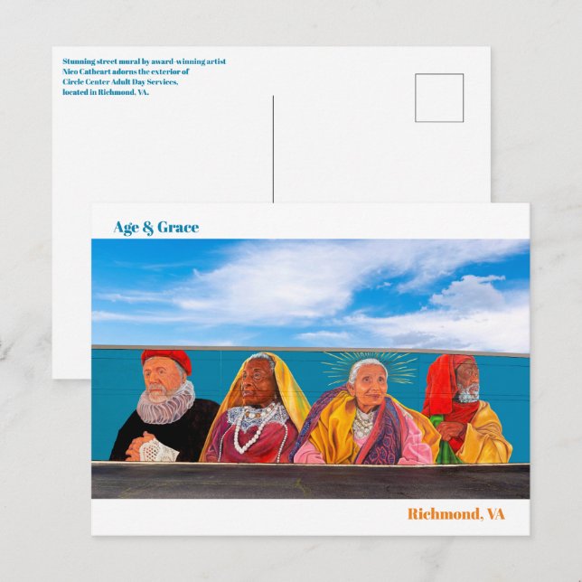 Cartão Postal Cartão-postal Idade e Graça (Frente/Verso)