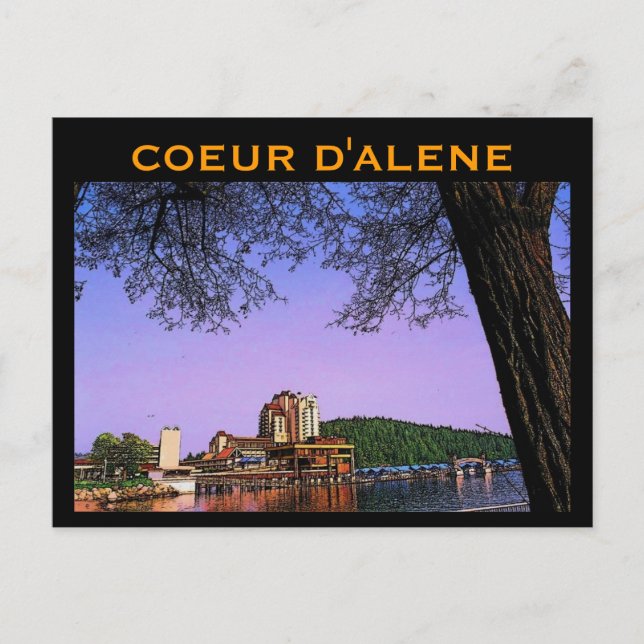 Cartão Postal Cartão-postal Idaho (Frente)