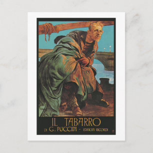 Cartão Postal Cartão-postal Il Tabarro (Giacomo Puccini)