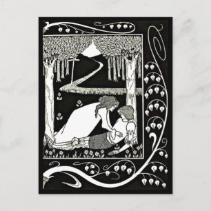 Cartão Postal Cartão-postal-Ilustração-Aubrey Beardsley 23