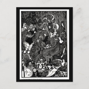 Cartão Postal Cartão-postal-Ilustração-Aubrey Beardsley 30