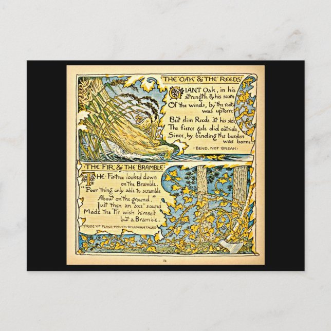 Cartão Postal Cartão-postal-Ilustração-Walter Crane 23 (Frente)