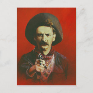 Cartão Postal Cartão-postal ilustrado Wild West