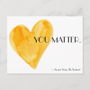 Cartão Postal Cartão-postal importante