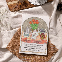 Cartão-postal Inspiracional de Conjunto de Refresc