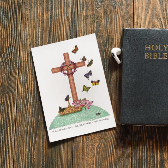 Cartão Postal Cartão-postal Inspiracional Renovado Reconciliado (Criador carregado)